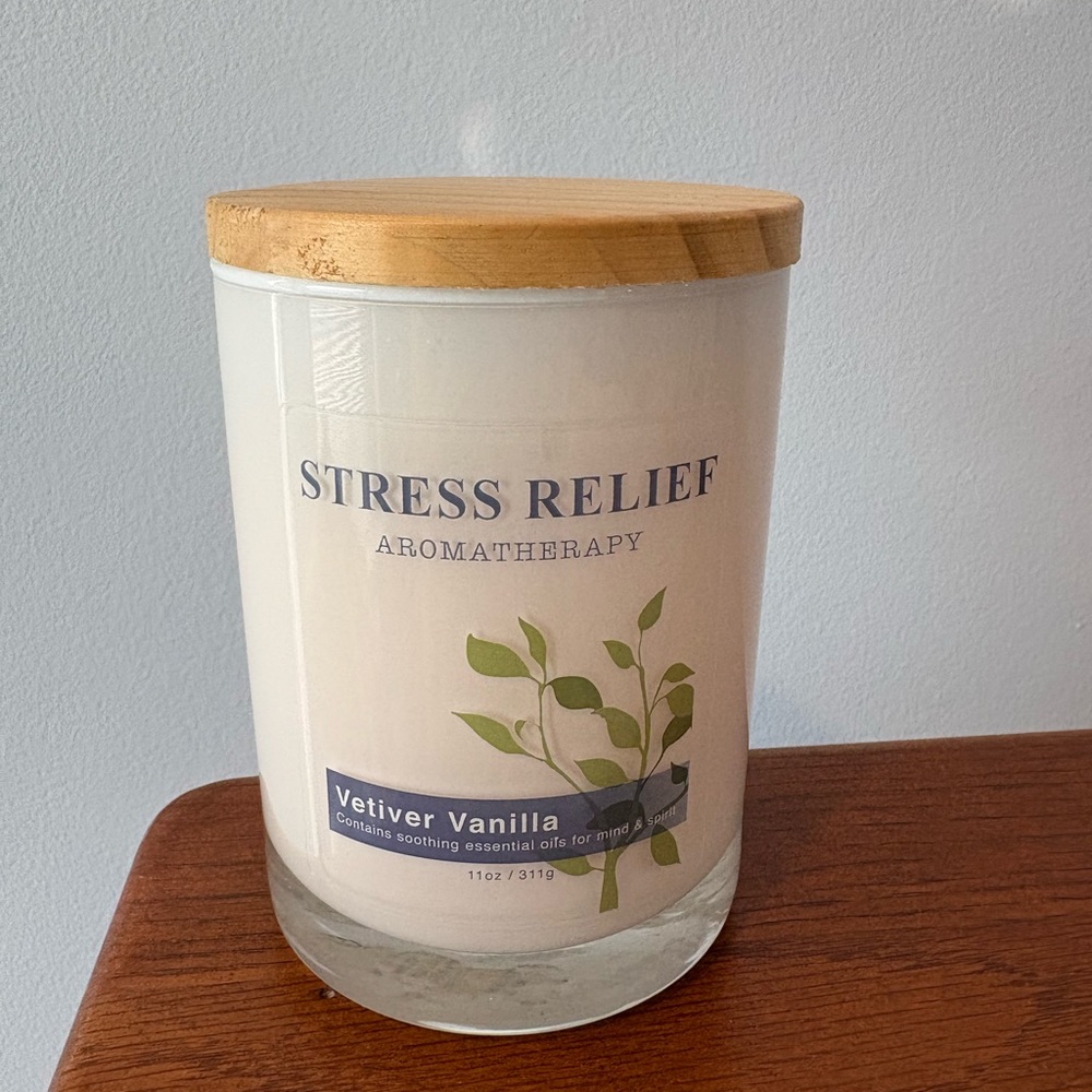 Stress Relief Candle - Vanilla